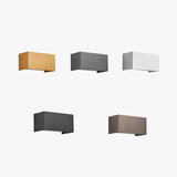 Nordic Minimalist Aluminum LED Reading Wall Sconce - Adjustable Square Beam Lamp