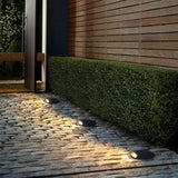 Modern Minimalist Waterproof LED In-Ground Landscape Light for Outdoor Spaces