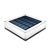 Modern Solar Flat-Square Fence Post Light - Waterproof Landscape Lighting