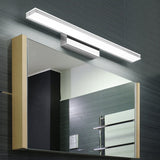 Sleek Modern Minimalist Rectangular Anti-Fog LED Vanity Light Wall Sconce