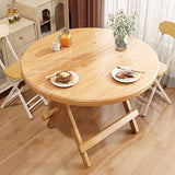 Sleek Contemporary Scandinavian Round Dining Table with MDF Top and Steel Base — Seats 4