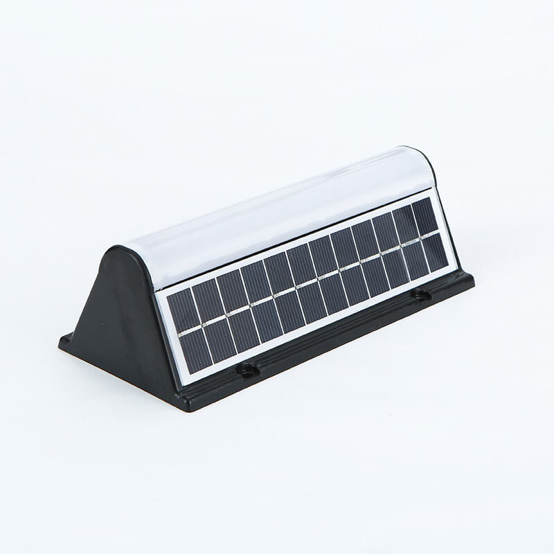 Sleek Solar-Powered Waterproof Acrylic Long-Strip LED Outdoor Wall Sconce Lamp