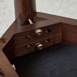 Sleek Modern Minimalist Rectangular Vanity Stool in Soft PU Leather with Wood Base – Ideal Bedroom Accent