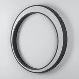 Sleek Modern Minimalist Crescent-Circle Stainless Steel LED Wall Sconce – Waterproof, Ideal for Outdoor Patio
