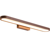 European-Style Minimalist Circular Aluminum LED Vanity Light – Front Mirror Wall Sconce Lamp