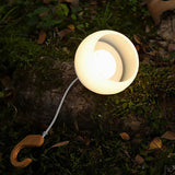 Sleek Modern USB-Rechargeable LED Tent Light for Outdoor Camping — Hangable & Minimalist