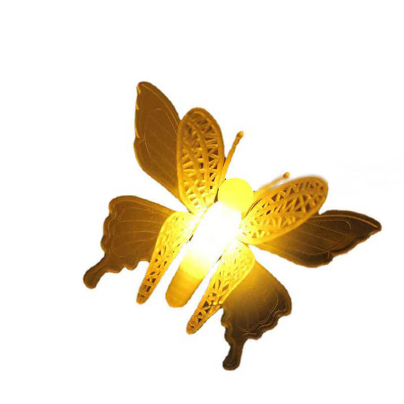 Chic Modern Butterfly LED String Lights for Outdoor Patio & Garden