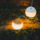 Sleek Modern USB-Rechargeable LED Tent Light for Outdoor Camping — Hangable & Minimalist