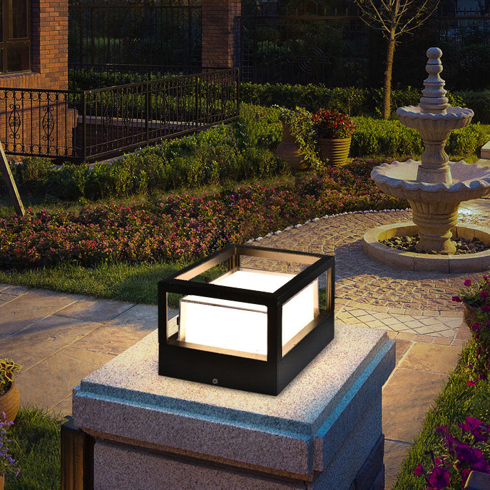 Industrial-Grade Waterproof Aluminum Cylinder LED Outdoor Landscape Light for Lawn and Garden