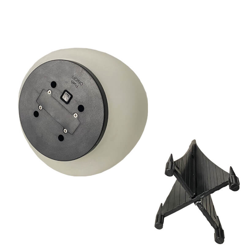Solar Pebble LED Outdoor Landscape Light with ABS Sandblasted Glass – Durable, Weatherproof Garden Path Lighting