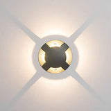 Modern Minimalist Waterproof LED In-Ground Landscape Light for Outdoor Spaces