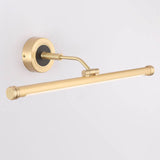 Modern Luxury Long-Copper LED Vanity Light with Acrylic Finish – Wall Sconce Lamp