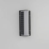 Sleek Solar-Powered Waterproof Acrylic Long-Strip LED Outdoor Wall Sconce Lamp