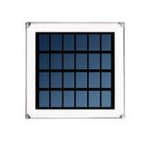 Modern Solar Flat-Square Fence Post Light - Waterproof Landscape Lighting