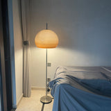Contemporary Retro Mushroom Glass 2-Light Floor Lamp – Standing Lamp for Living Room