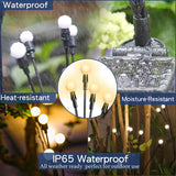 Modern Solar Firefly LED Garden Light – Waterproof ABS, Ground-In Lawn Landscape Lighting