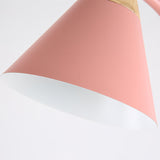 Nordic-Inspired Macaron Cone Shade 1-Light Floor Lamp