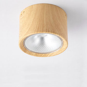 Nordic Cylinder LED Spotlight Flush-Mount Ceiling Light - Sleek Modern Fixture