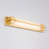 Traditional Chinese-Style Waterproof LED Outdoor Wall Sconce Lamp – Rectangular Stainless Steel Glass for Patio