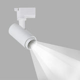 Sleek Modern Minimalist Adjustable Dimmable Spotlight Track Lighting – Tubular LED Flush-Mount, 3/4/5-Light Options for Living Room
