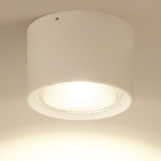 Nordic Cylinder LED Spotlight Flush-Mount Ceiling Light - Sleek Modern Fixture