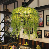 Creative Plant Vine 3-Light Chandelier – Decorative Indoor Lighting Fixture