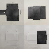 Modern Tubular LED Track Lighting Fixture - Flush Mount, 3/4/5-Light Options