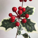 Christmas Red Fruit Rattan String Lights for Window & Patio – Perfect Party Decoration for Christmas and Thanksgiving