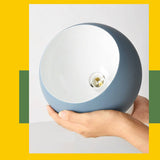 Nordic Macaron Dome 1-Light Semi-Flush Ceiling Light - Modern Minimalist Design