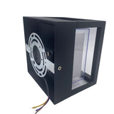 Modern Minimalist Waterproof Square LED Outdoor Wall Sconce Lamp - Aluminum & Acrylic, Garden