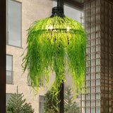 Creative Plant Vine 3-Light Chandelier – Decorative Indoor Lighting Fixture