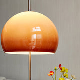 Contemporary Retro Mushroom Glass 2-Light Floor Lamp – Standing Lamp for Living Room