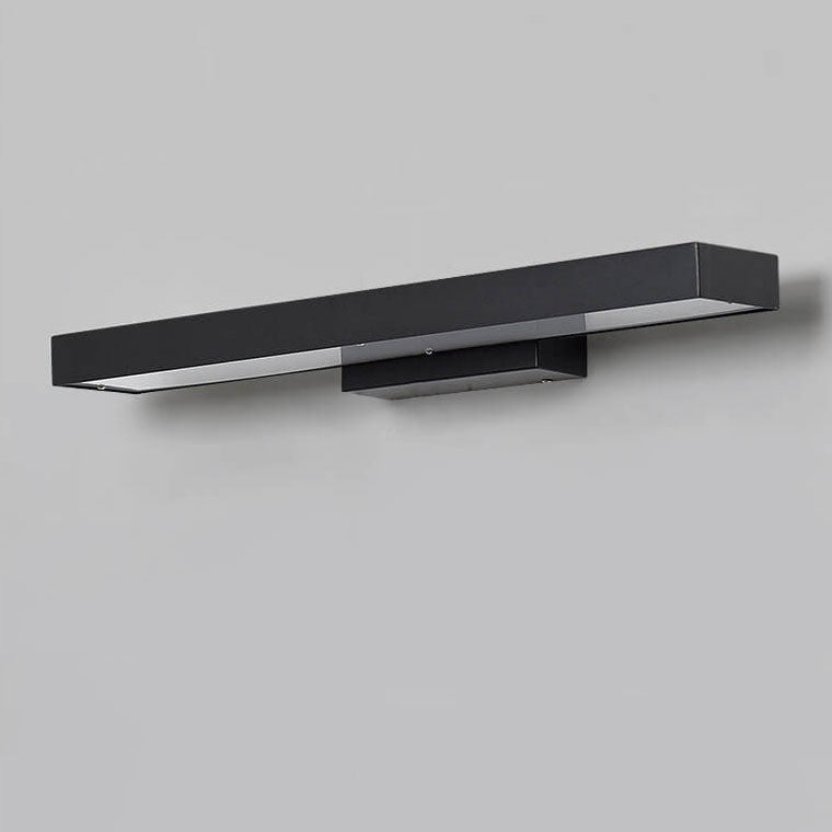 Sleek Modern Minimalist Rectangular Flat LED Sensor Wall Sconce Lamp – Outdoor Waterproof Exterior Lighting