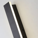 Retro Outdoor LED Wall Sconce Lamp - Waterproof Rectangular Strip Light