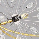 Crystal 13-19 Light Dandelion Shade Chandeliers – Elegant Crystal Pendant Lighting