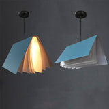 Flying Book Pendant Light – 1-Light with Metal and PVC Book Shade