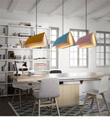 Flying Book Pendant Light – 1-Light with Metal and PVC Book Shade