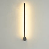 Ultra-Slim Aluminum LED Wall Sconce Lamp - Modern Minimalist Design