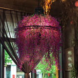 Creative Plant Vine 3-Light Chandelier – Decorative Indoor Lighting Fixture