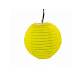 Modern Art Deco Solar Lantern Ball: Waterproof Fabric LED String Lights for Outdoor Patio & Landscape