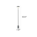 Nordic Minimalist LED Column Floor Lamp – Sleek Tall Standing Light for Modern Homes