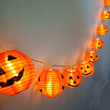 Halloween Pumpkin Lantern – Outdoor Waterproof LED Decorative String Lights for Spooky Ambience