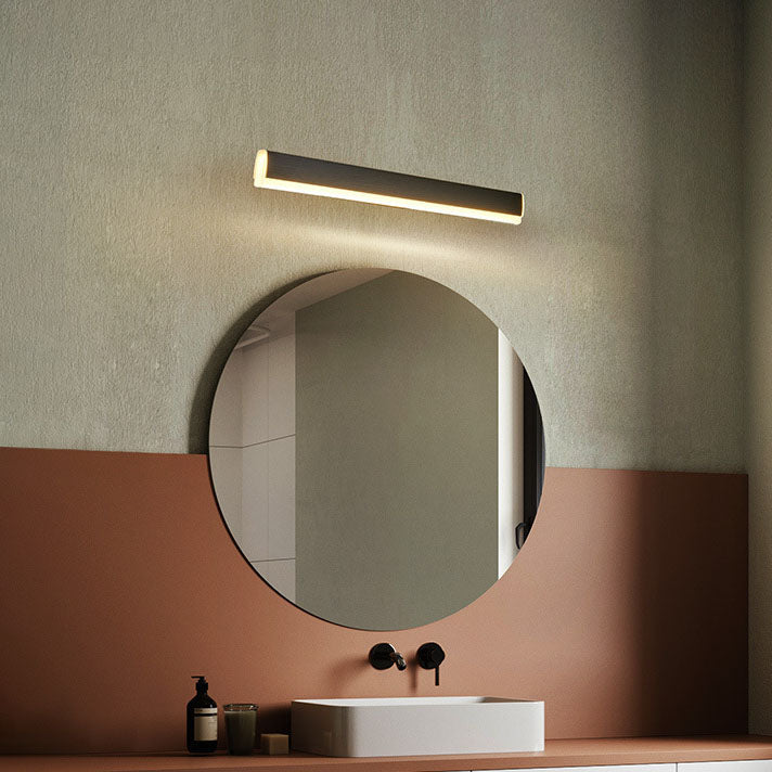 Sleek Rectangular LED Vanity Light Strip for Mirror – Minimalist Front Wall Sconce