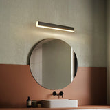 Sleek Rectangular LED Vanity Light Strip for Mirror – Minimalist Front Wall Sconce