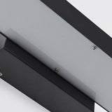 Sleek Modern Minimalist Rectangular Flat LED Sensor Wall Sconce Lamp – Outdoor Waterproof Exterior Lighting