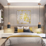 Nordic Macaron Aluminum Cylinder 1-Light LED Pendant Light