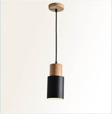 Nordic Macaron Aluminum Cylinder 1-Light LED Pendant Light