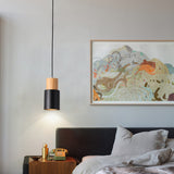 Nordic Macaron Aluminum Cylinder 1-Light LED Pendant Light