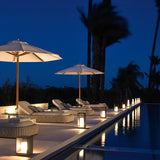 Modern Minimalist Square-Frame LED Landscape Light - Waterproof Stainless Steel & Acrylic for Outdoor Patio & Lawn