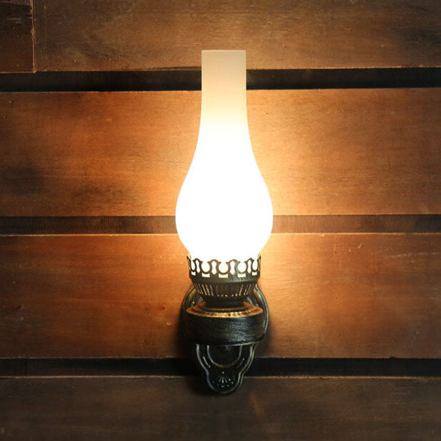 Retro Kerosene 1-Light Wall Sconce Lamp